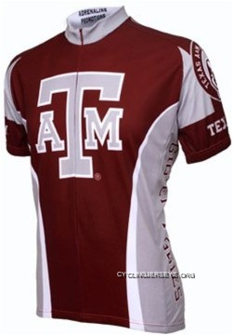 Texas A&M Aggies Cycling Short Sleeve Jersey New Style