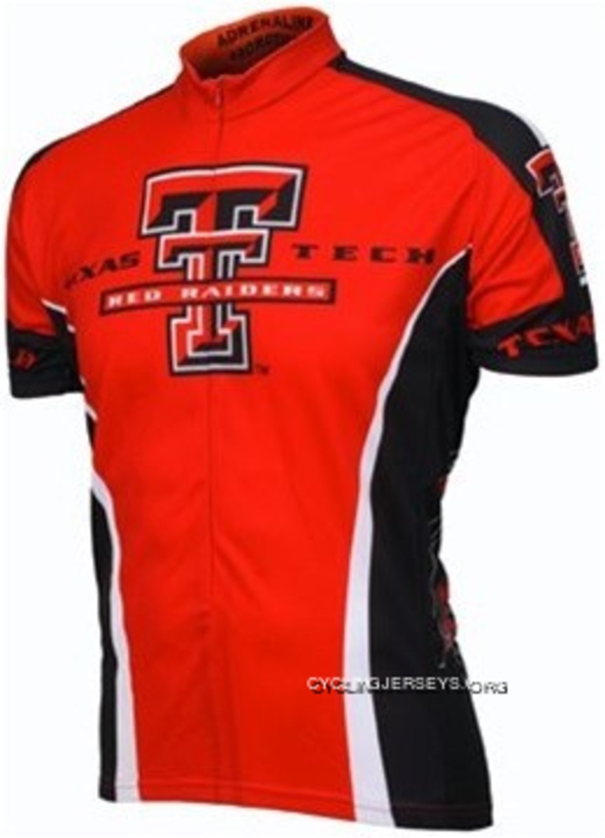 Texas Tech Cycling Short Sleeve Jersey Lastest