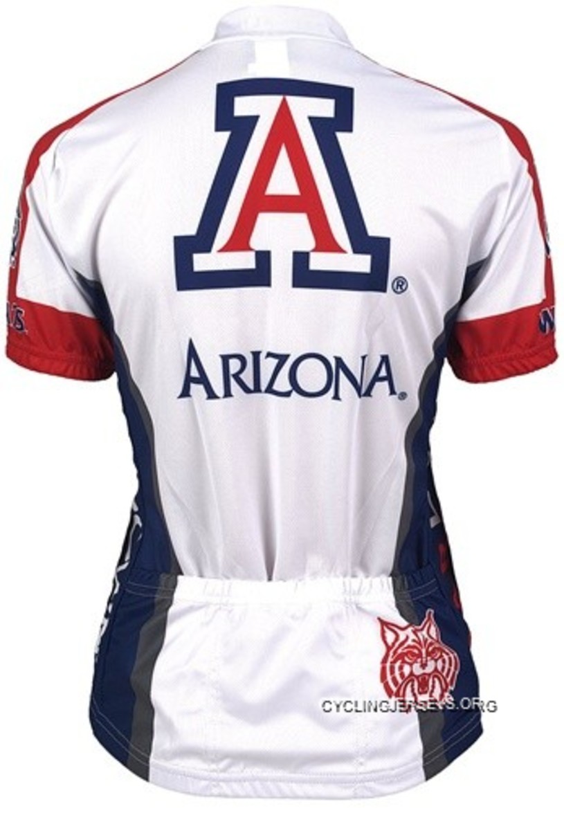 University Of Arizona Wildcats Women's Cycling Short Sleeve Jersey Lastest