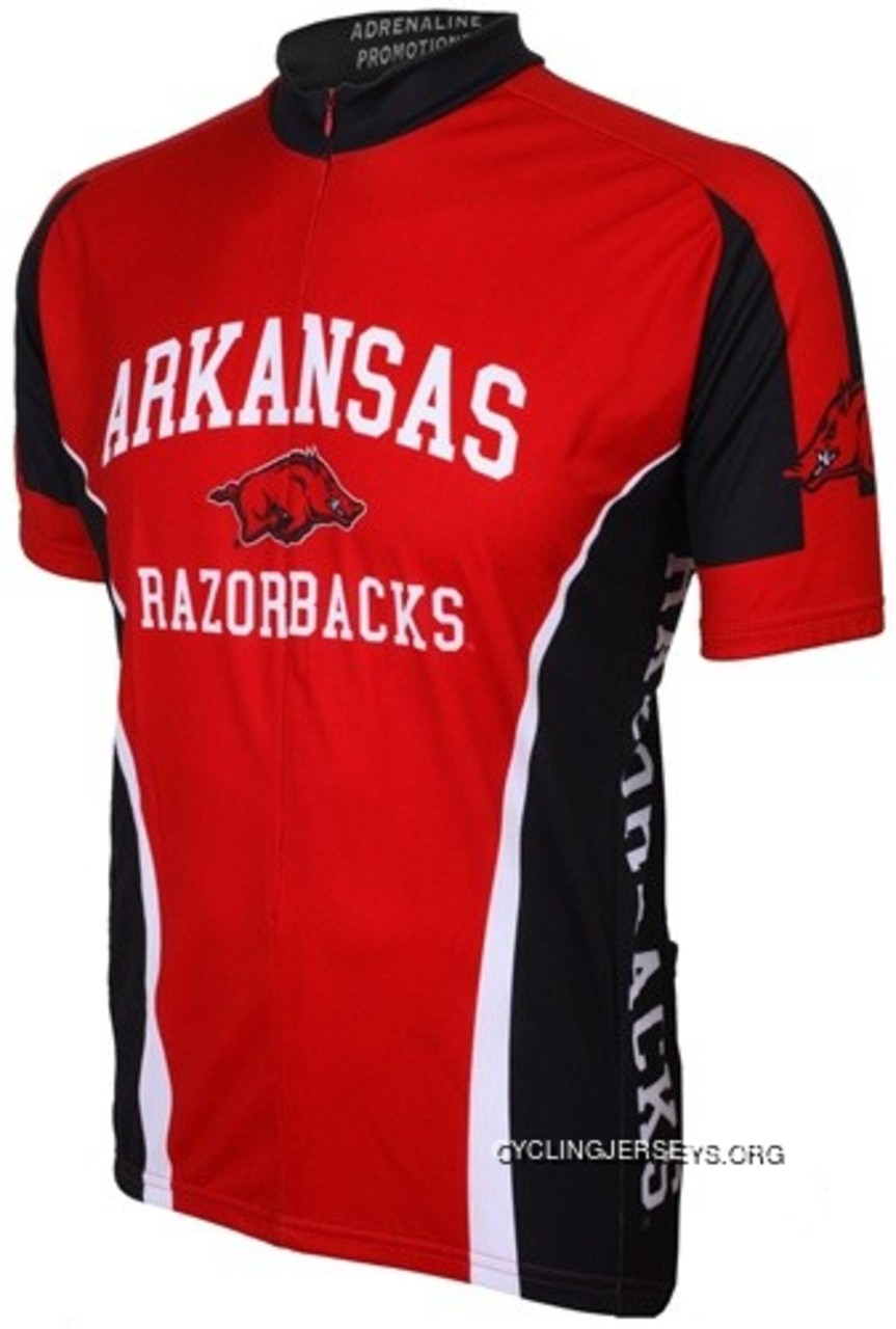 University Of Arkansas Razorbacks Cycling Short Sleeve Jersey New Release