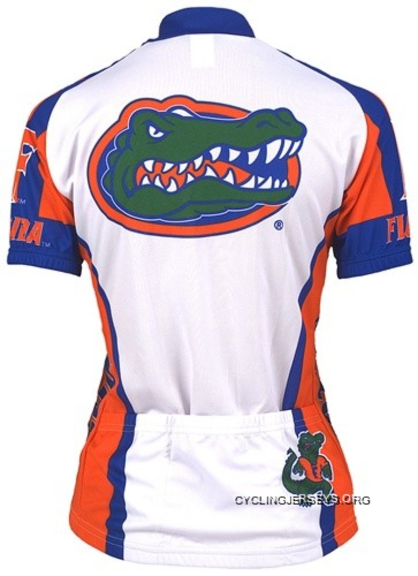 University Of Florida Gators Women's Cycling Short Sleeve Jersey Free Shipping