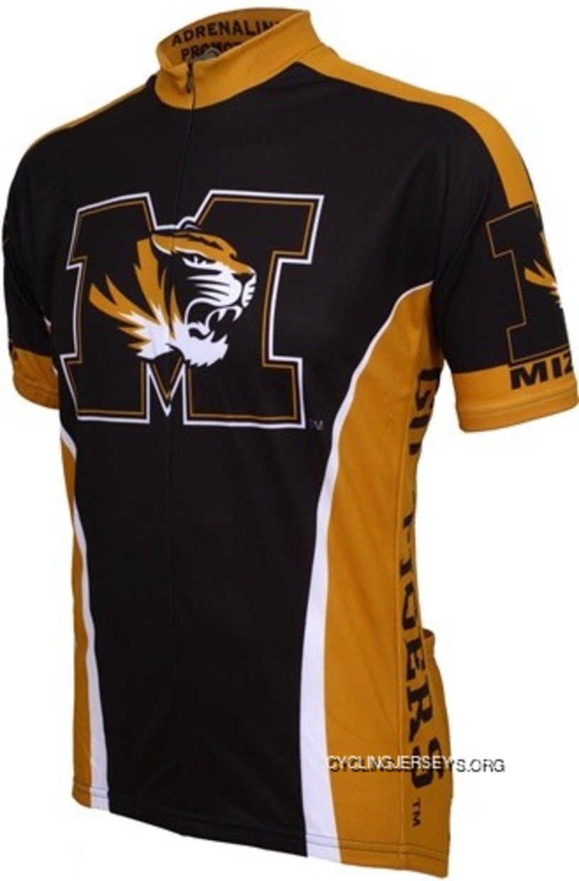 University Of Missouri Tigers Cycling Short Sleeve Jersey Cheap To Buy