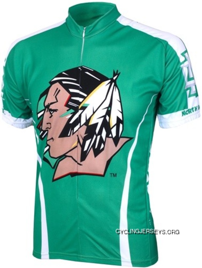 University Of North Dakota Fighting Sioux Cycling Short Sleeve Jersey For Sale