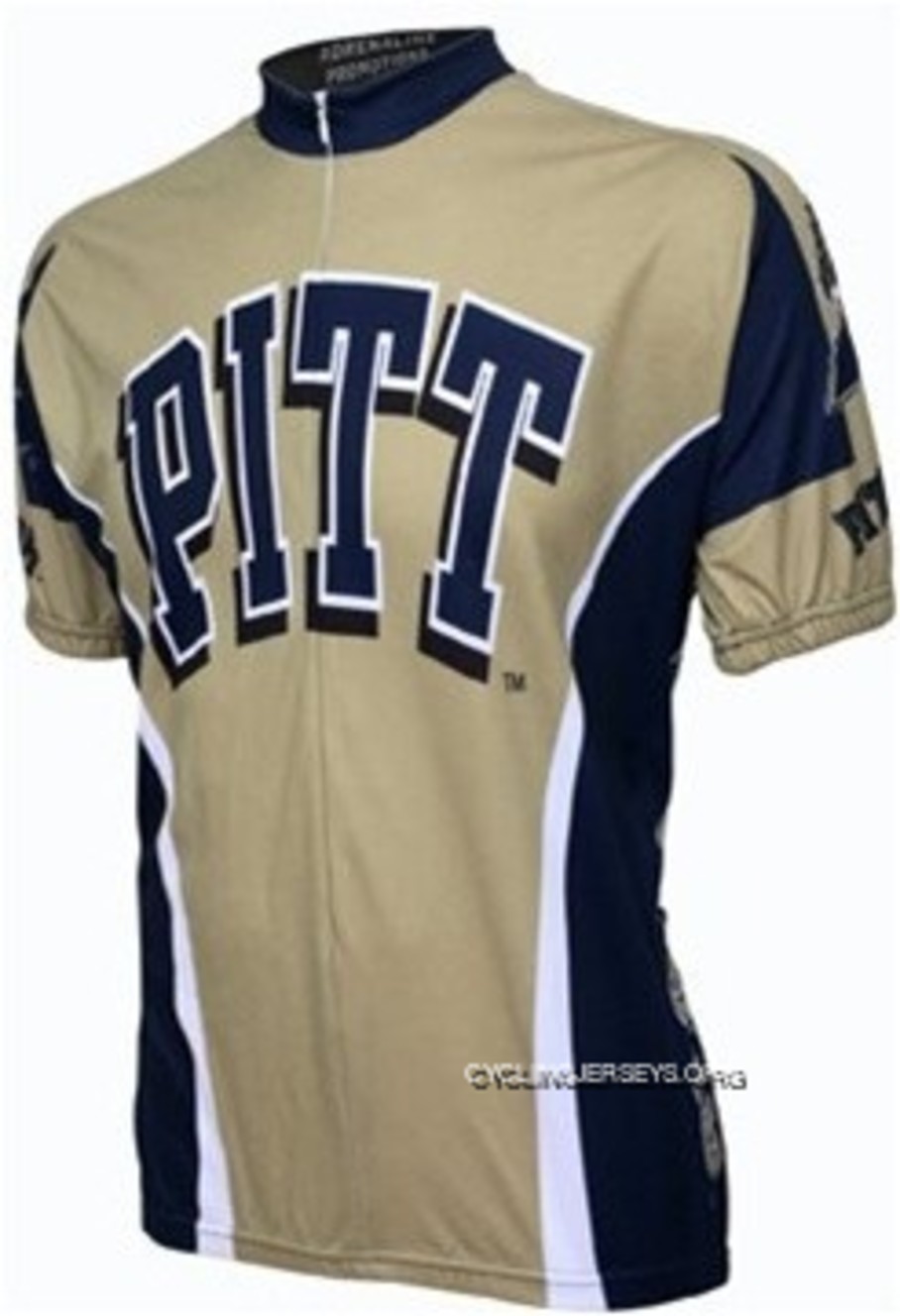 University Of Pittsburgh Panthers Cycling Short Sleeve Jersey Authentic