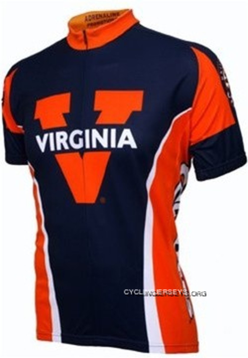 University Of Virginia Cavaliers Cycling Short Sleeve Jersey Super Deals