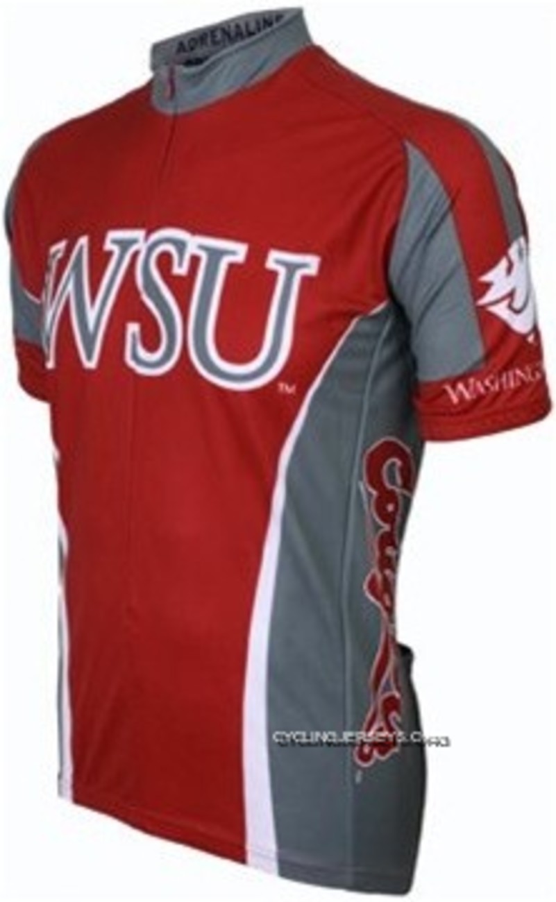 Washington State University (WSU) Cougars Cycling Short Sleeve Jersey New Release