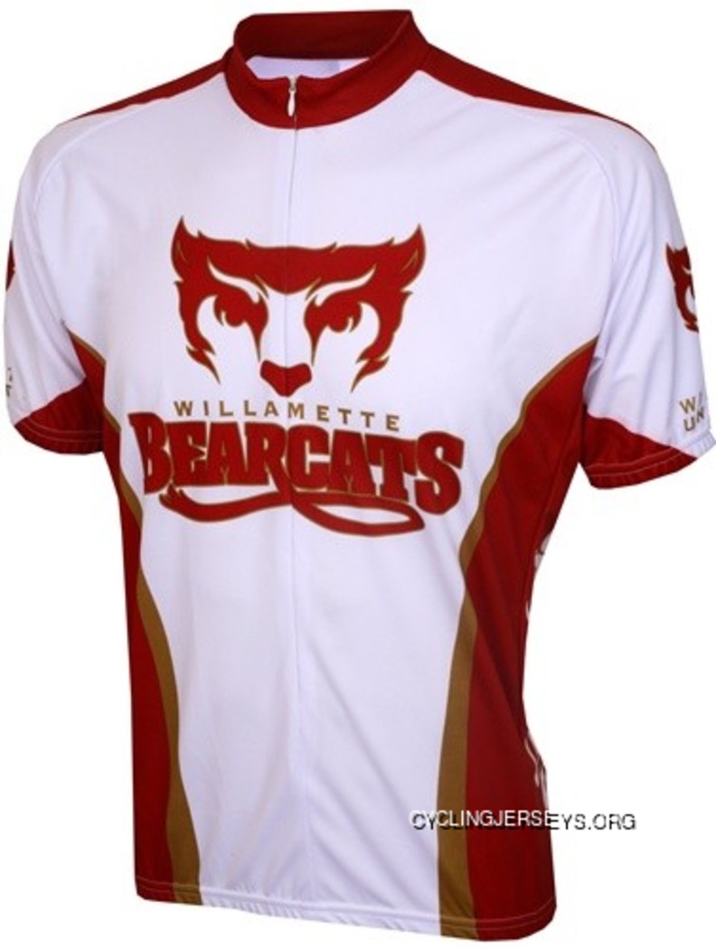 Willamette University Bearcats Cycling Short Sleeve Jersey New Release