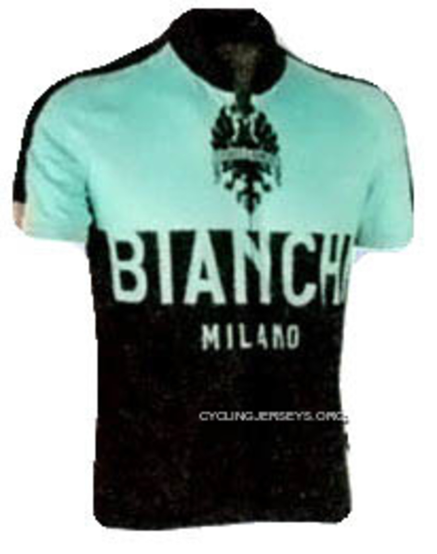 Bianchi Milano Nalon Green Black Jersey Top Deals