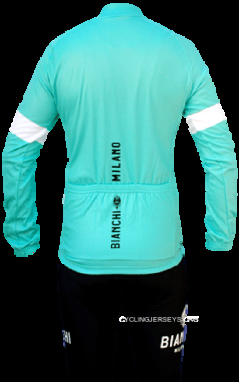 Bianchi Milano Green Long Sleeve Jersey New Release