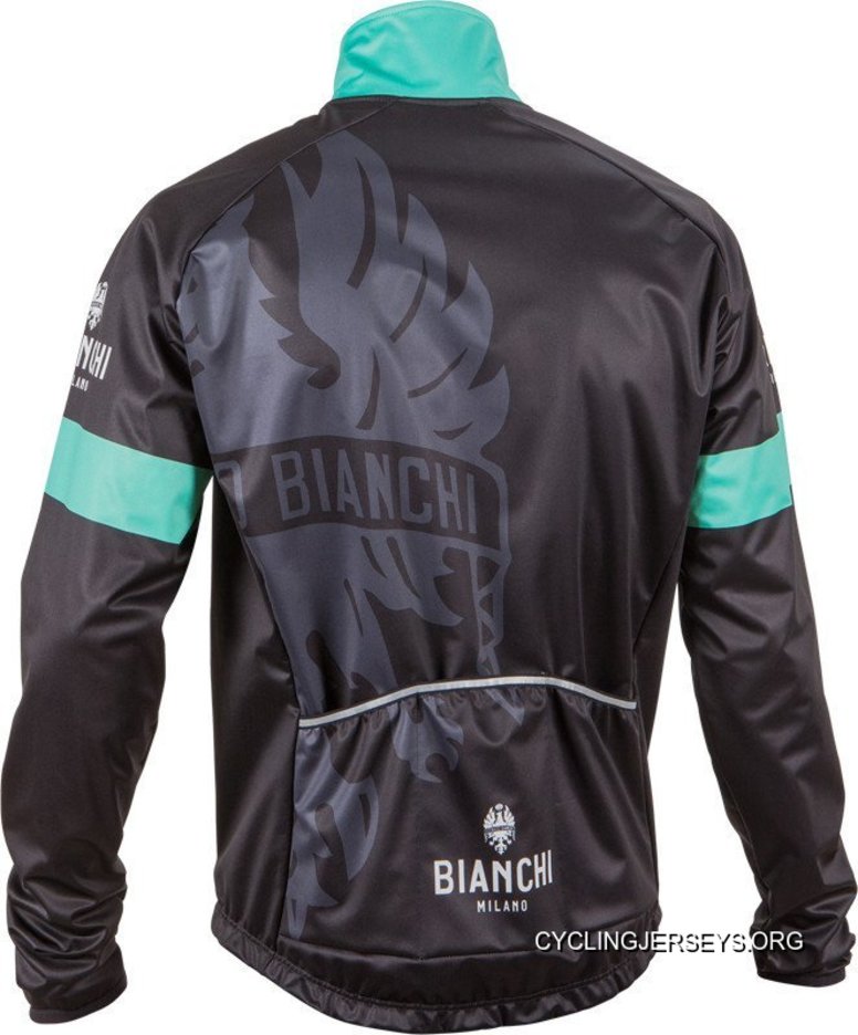 Bianchi Milano Treviolo Thermal Black Long Sleeve Jacket Online