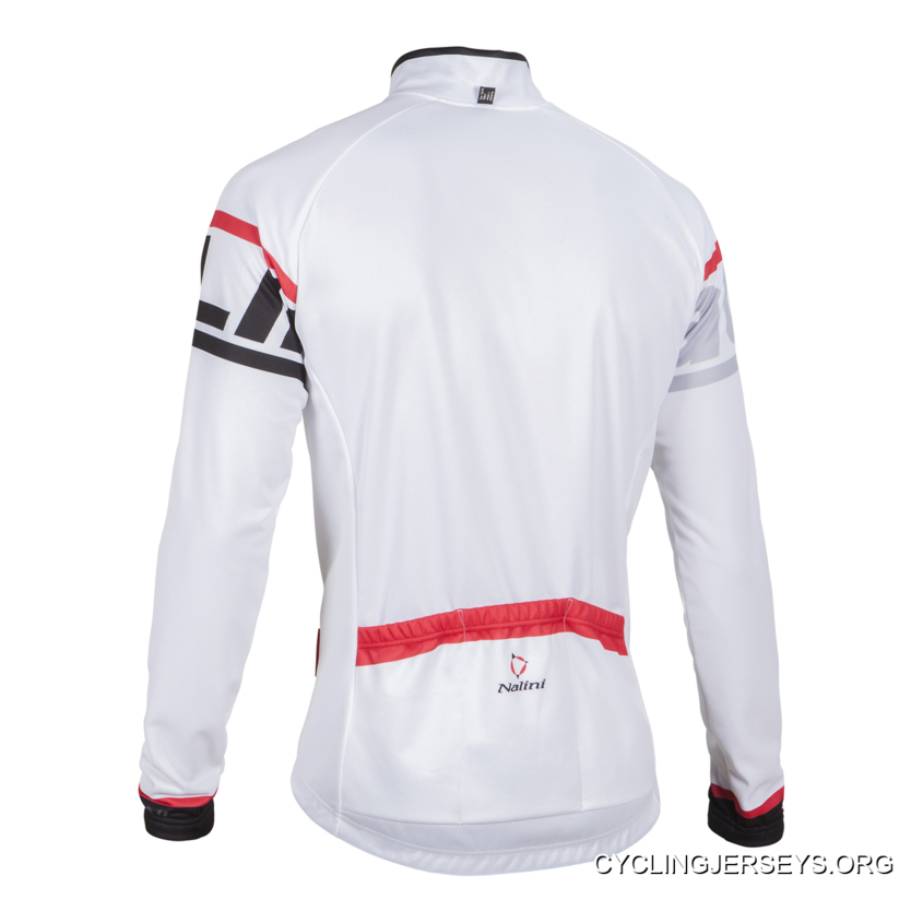 Nalini Logo Ti White Long Sleeve Jersey Discount