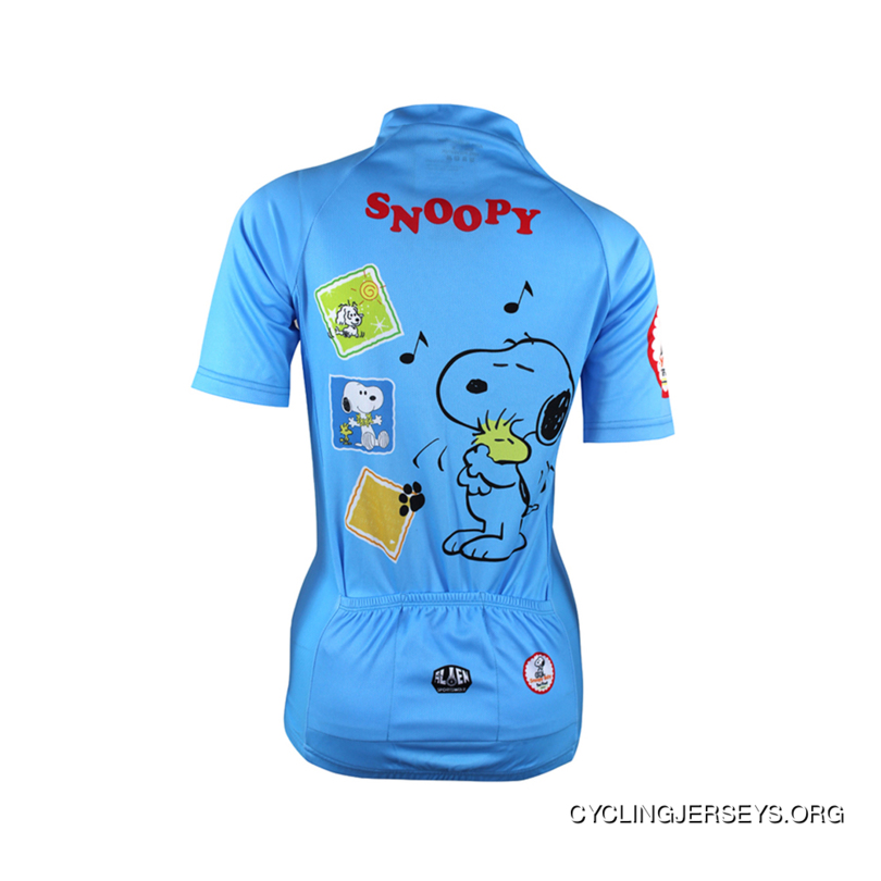 Snoopy Women's Short Sleeve Cycling 