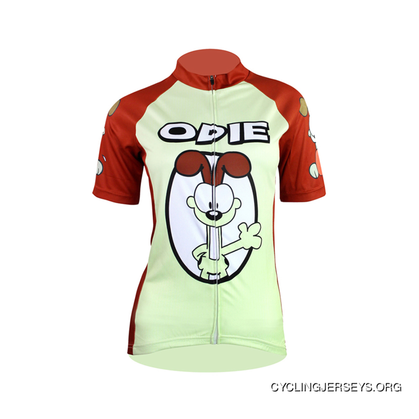 Garfield Odie Women's Short Sleeve Cycling Jersey Free Shipping