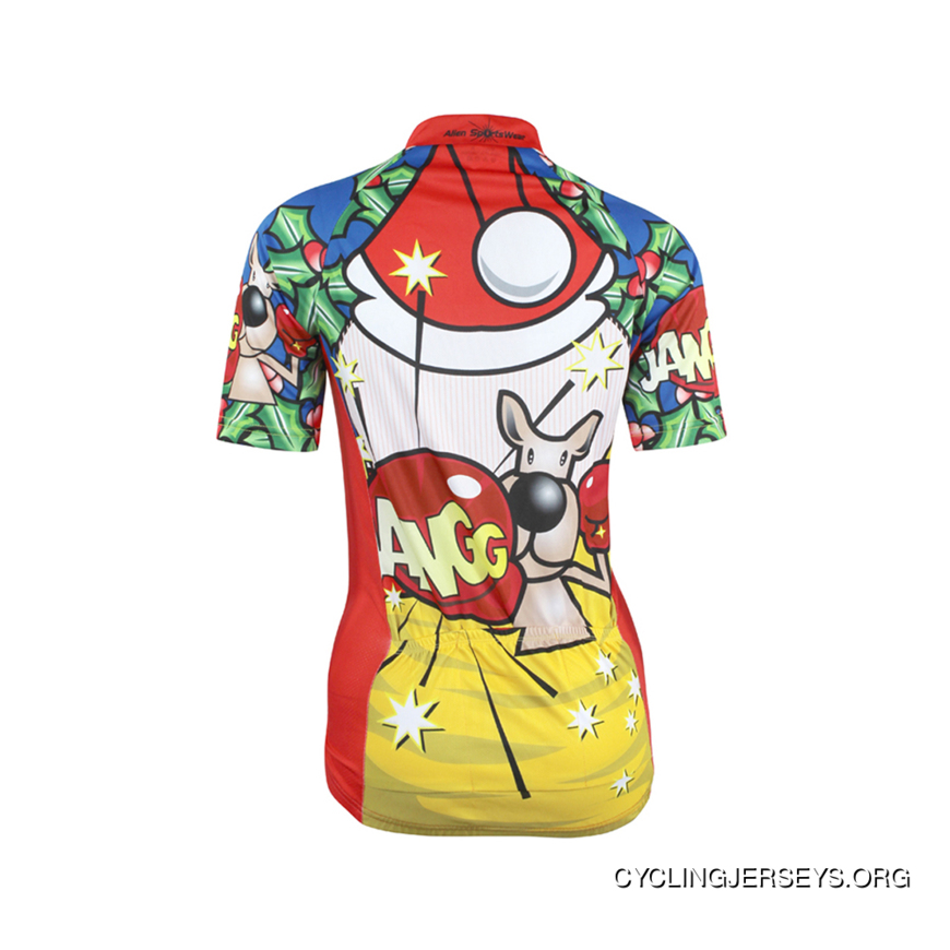 santa cycling jersey
