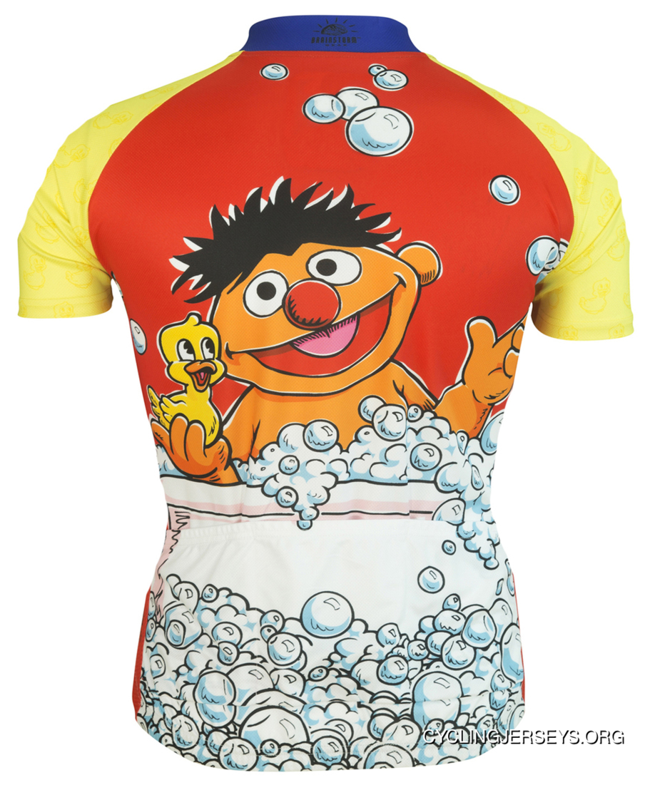 Bert And Ernie Sesame Street Muppets Cycling Jersey Women's Brainstorm Gear New Style