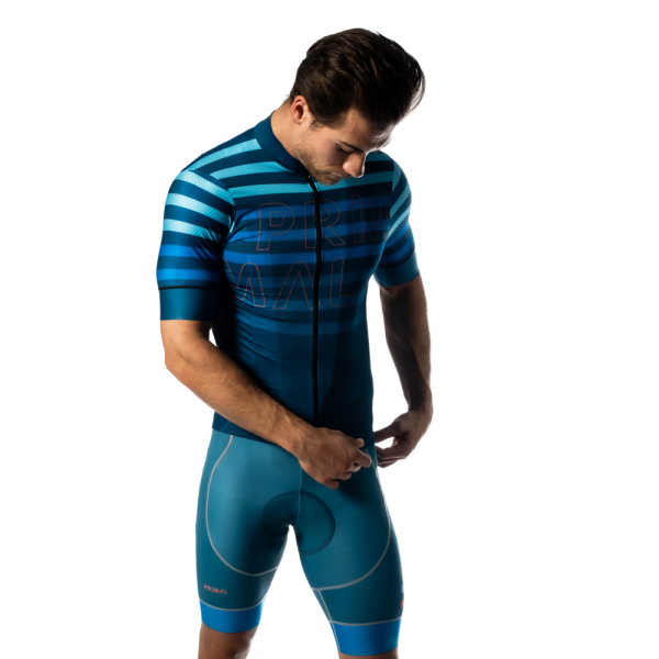Blue Lagoon Men's Helix 2.0 Jersey Quick-Drying Super Deals - Image 2