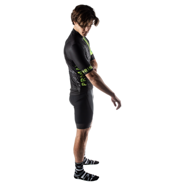 Pri-maniac Men's Helix 2.0 Cycling Jersey Quick-Drying For Sale - Image 3