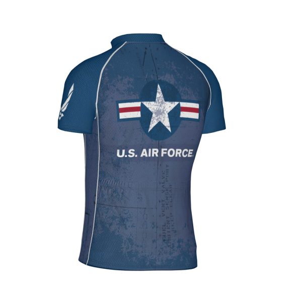 U.S. Air Force Vintage Logo Jersey Quick-Drying Top Deals - Image 2