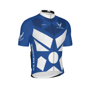 Air Force Stars And Stripes Men's Helix Cycling Jersey Quick-Drying Copuon