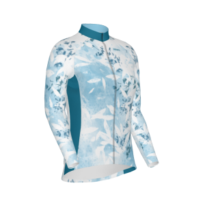 Floral Stamp Women's Long Sleeve Sport Cut Jersey Quick-Drying Latest