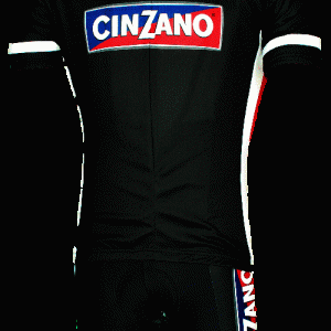 Cinzano Black Retro Jersey