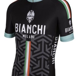 Bianchi Milano Pontesei Black Jersey