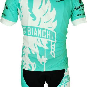 Bianchi Milano Cinca Green White Jersey