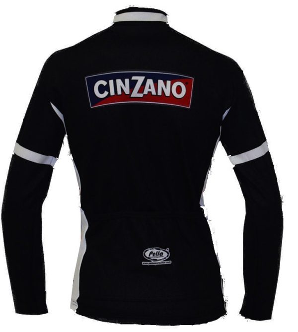 Cinzano Black Long Sleeve Jersey - Image 3