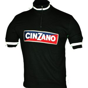 Cinzano Wool Black Retro Jersey